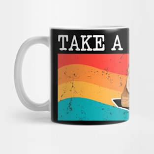 Take A Hike Pomeranian Graphic Hiking Mug